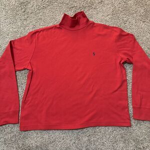 Ralph Lauren Sport‎ Shirt Womens Long Sleeve Turtleneck Academia Normcore Preppy